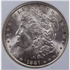 Image 1 : 1887 MORGAN SILVER DOLLAR