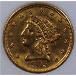 1905 $2.50 GOLD LIBERTY