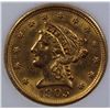Image 1 : 1905 $2.50 GOLD LIBERTY