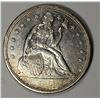 Image 1 : 1860-O SEATED DOLLAR AU/UNC