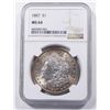 Image 1 : 1887 MORGAN DOLLAR