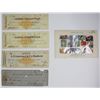 Image 2 : MISC LOT OF VINTAGE CHECKS AND POSTCARDS