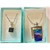 Image 1 : LOT OF TWO STERLING SILVER PENDANTS