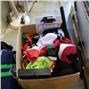 Image 2 : BOX OF HOCKEY AND SPORTS JERSEYS AND COLLECTIBLES