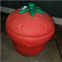 STRAWBERRY TOY BOX W/ TOYS