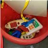 Image 3 : STRAWBERRY TOY BOX W/ TOYS