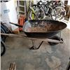 Image 1 : BLACK METAL WHEEL BARREL