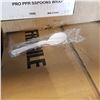 Image 2 : 3 BOXES OF PLASTIC SPOONS