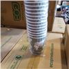 Image 3 : 2 BOXES 12 OZ INSULATED COMPOSTABLE HOT CUPS