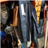 Image 1 : 2 LEATHER JACKETS, 2 WINTER JACKETS, AND 3 LEATHER HANDBAGS