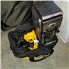 Image 1 : DEWALT BAG W/ CONTENTS AND COFFEE MAKER