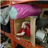 Image 1 : SUN SHADE, TENT, MIRRORED, BOWLS, AND BOXING GLOVES