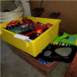 2 BOXES OF TOYS