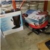Image 1 : BACK MASSAGE CUSHIONS, EXERCISER, AND 2 DOUBLE PAN GRILLS