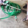 Image 1 : SOAKER HOSE AND BLACK AND DECKER ELECTRIC WEEDEATER - WORKING