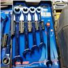 Image 2 : 2 NEW WESTWARD 5PC STANDARD RATCHETING WRENCH SETS