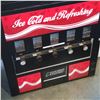 Image 3 : STAND UP DUAL VENDING MACHINE MECHANICAL AND ELECTRICAL WITH 2 KEYS, 53 INCHES TALL X 23 INCHES WIDE