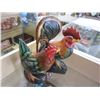 Image 2 : 2 ROOSTER FIGURES