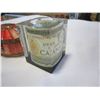 Image 2 : BRONZE WHALE TALE, RED JEWELLERY BOX MADE OF BONE, AND DOLLAR BILL IN LUCITE