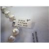 Image 3 : STERLING SILVER 8.5MM GENUINE FRESHWATER PEARL NECKLACE W/ APPRAISAL $450