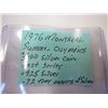 Image 2 : 1976 MONTREAL SUMMER OLYMPICS 5 DOLLAR SILVER COIN LAST SERIES .925 SILVER .72 TRAY OUNCES OF SILVER