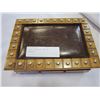 Image 3 : WOODEN JEWELLERY BOX W/ CONTENTS
