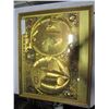 Image 2 : BRASS ETCHED WORLD MAP