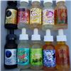 Image 3 : 10 BOTTLES OF VARIETY 30ML E VAPE JUICE RETAIL $20 EA