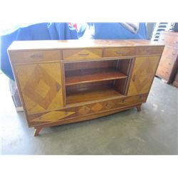 VINTAGE INLAID STORAGE CABINET