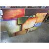 Image 1 : SIGNED BY MAX OIL ON CAVNAS "GROUP THERAPY" 50" x 40"