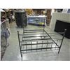 Image 3 : BLACK QUEENSIZE METAL BED FRAME