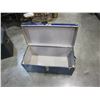 Image 3 : GREEN AND BLUE METAL SHIPPING TRUNKS