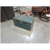 Image 4 : GREEN AND BLUE METAL SHIPPING TRUNKS