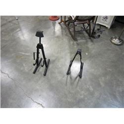 2 GUITAR STANDS - 1 YAMAHA