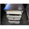 Image 3 : ASHLEY FLOOR MODEL 2 DRAWER WITH PULL OUT TRAY NIGHTSTAND RETAIL $289