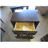 Image 3 : ASHLEY FLOOR MODEL 2 DRAWER DARK FINISH NIGHTSTAND RETAIL $279