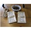 Image 1 : LOT OF HAND CAST STONE DECORATIVE PIECES - MADE IN BRITISH COLUMBIA