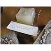 Image 2 : LOT OF HAND CAST STONE CANDLE HOLDERS - MADE IN BRITISH COLUMBIA