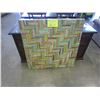 Image 1 : NEW HAND CRAFTED WOODEN ARTISAN WALL ART, 38X38 INCHES, WHOLESALE IS $205 CURRENT RETAIL IS $309