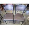 Image 3 : 2 MODERN CHAIRS