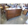 Image 1 : NEW SOLID PINE BRACKENDALE 6 DRAWER DRESSER WITH FITTED DRAWER BOXES, IN CHOCOLATE CHERRY STAIN, DOV