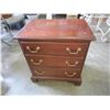 Image 1 : DARK BROWN 3 DRAWER NIGHT STAND