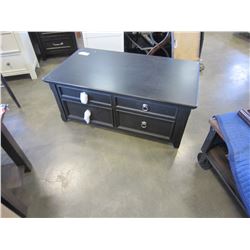 ASHLEY FLOOR MODEL BLACK ROLLING LIFT TOP COCKTAIL TABLE, RETAIL $799