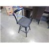 Image 2 : NEW 24" BLACK X-BACK RATTAN SEAT SWIVEL COUNTER STOOL - WHOLESALE PRICE $185, CURRENT RETAIL $279