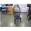 Image 1 : NEW PINE BLACK ANTIQUE HOOP BACK CHAIR - WHOLESALE PRICE $175, CURRENT RETAIL PRICE $269