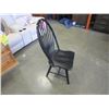 Image 2 : NEW PINE BLACK ANTIQUE HOOP BACK CHAIR - WHOLESALE PRICE $175, CURRENT RETAIL PRICE $269