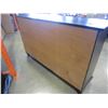 Image 9 : NEW SOLID MAPLE 72 INCH SERVER, MULLION GLASS DOORS, DOVETAILED DRAWERS, ACCURIDE DRAWER GLIDES, HIC