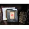 Image 1 : 2 NEW WOODEN PICTURE FRAMES AND DESIGNER CERAMIC VASE