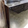 Image 3 : NEW ULTRA MODERN DARK WOOD GRAIN KINGSIZE HEADBOARD AND FOOTBOARD ONLY, NO RAILS/HARDWARE