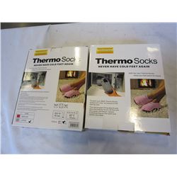 2 PAIRS OF THERMO SOCKS